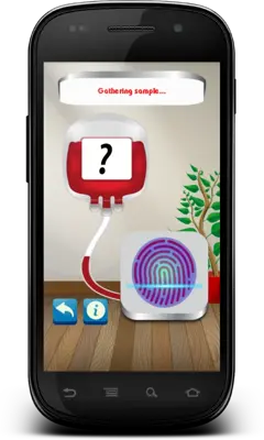 Blood Group Type Scanner android App screenshot 0