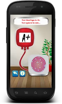 Blood Group Type Scanner android App screenshot 1